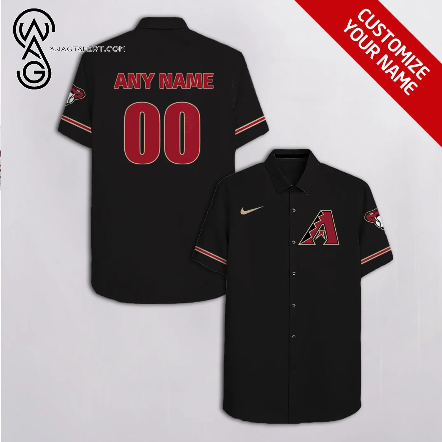 [Top Trending] Arizona Diamondbacks Baseball Team Full Printing Personalized Hawaiian Shirt